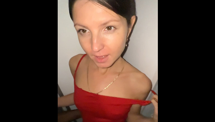 Skinny wants to be the slut for this BBC